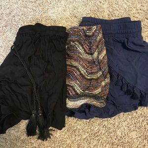Set of 3 lounge shorts